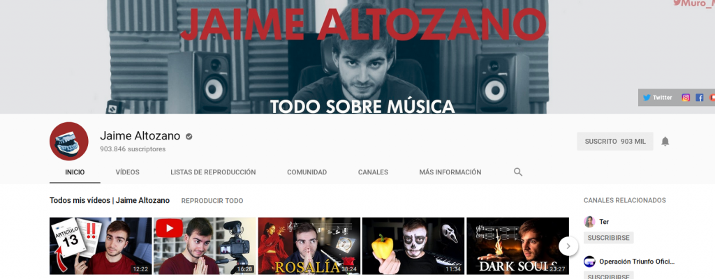 Jaime Altozano (Youtubers con los que dejarías a tus hijos, 4)