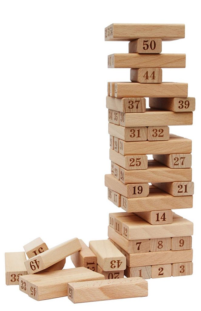 Jenga, de Toys of Wood Oxford