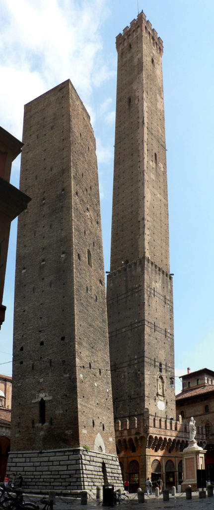 Las torres inclinadas de... Bolonia