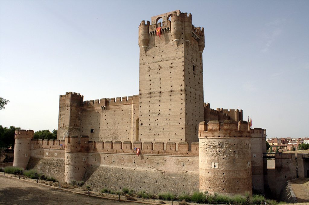 Castillo de La Mota, en Medina del Campo
