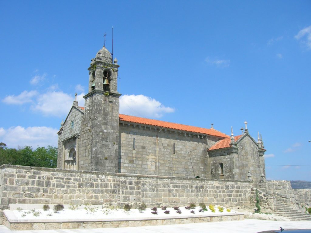 Iglesia de San Martiño, en Moaña