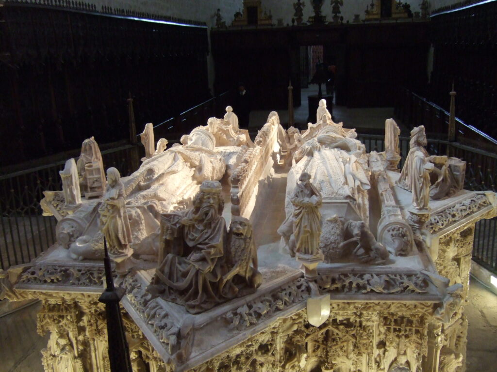 El sepulcro de los Reyes, de Gil de Siloé