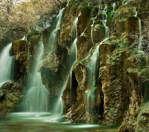 El nacimiento del río Cuervo