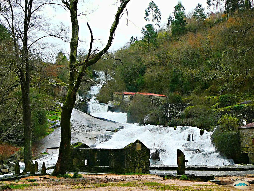 Los molinos del río Barosa (en Barro, Pontevedra)