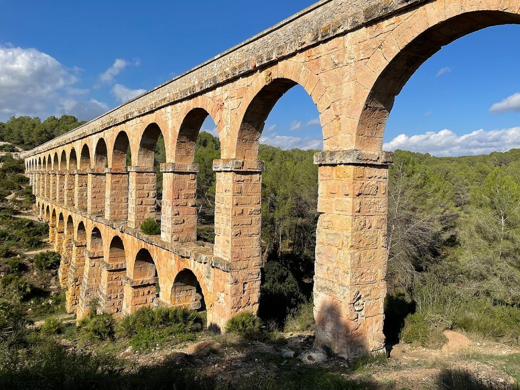 El acueducto, en Tarragona