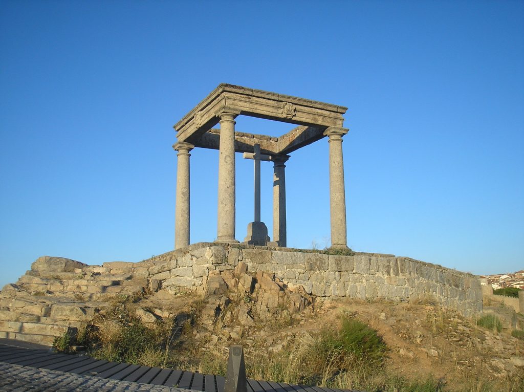 El humilladero de Los Cuatro Postes, en Ávila
