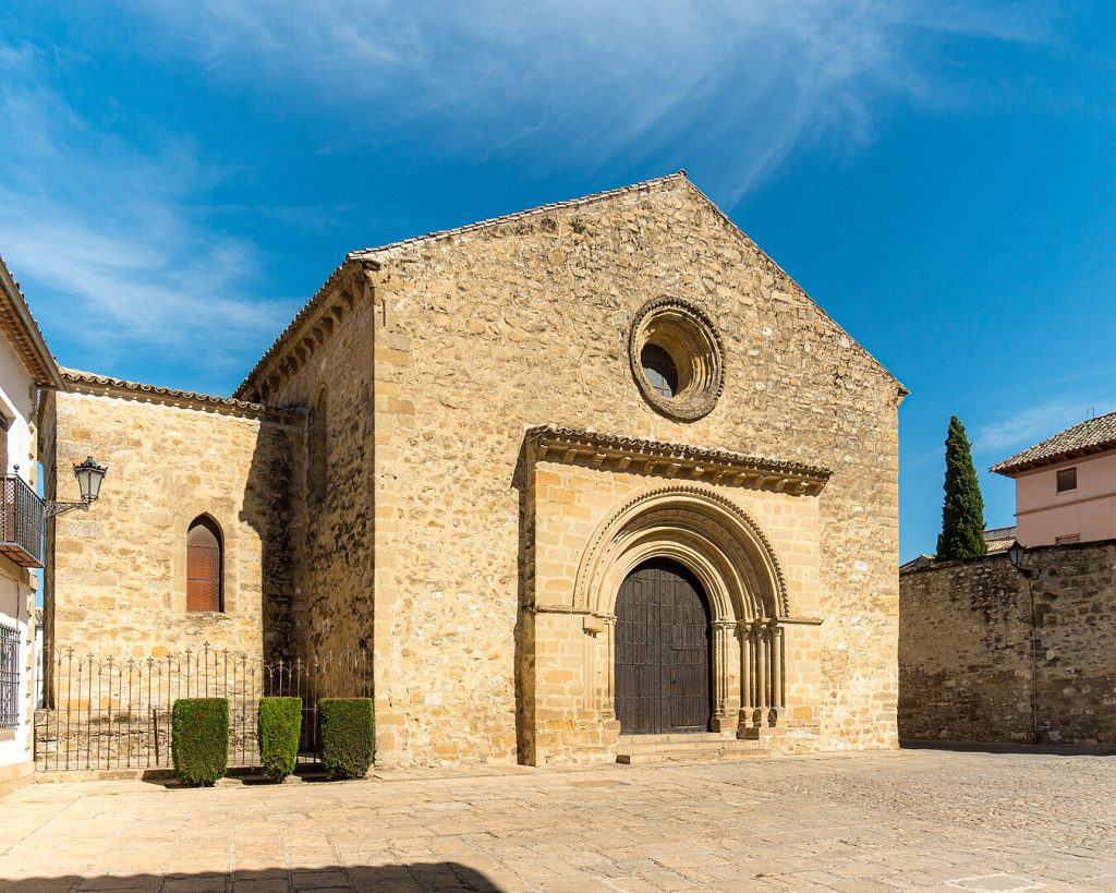 La iglesia de Santa Cruz, en Baeza