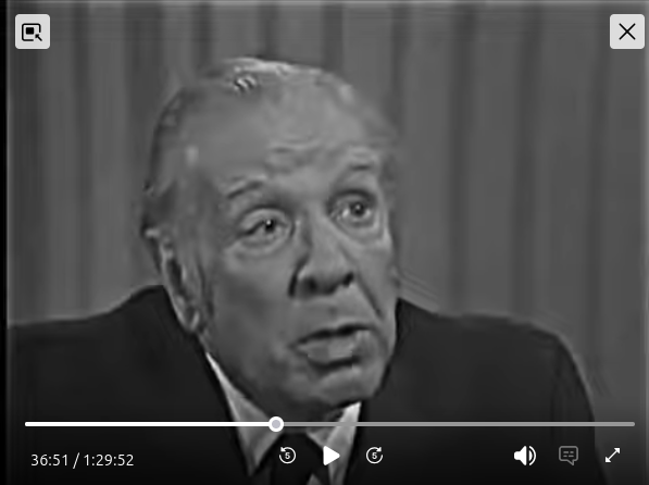 Entrevista a Jorge Luis Borges