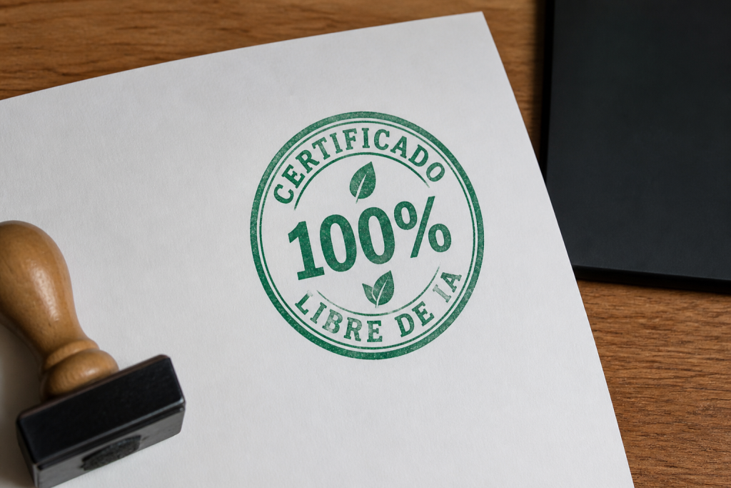 Certificados de uso de IA
